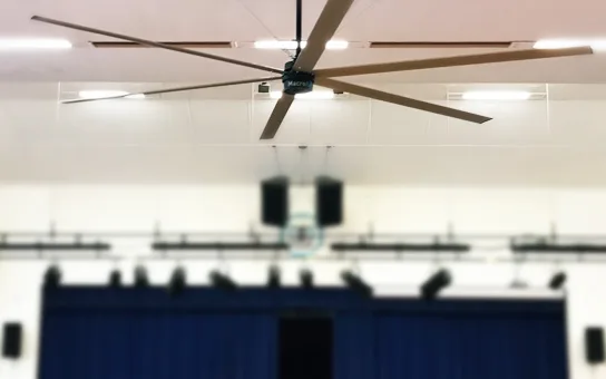 Government Education Industry HVLS Fans